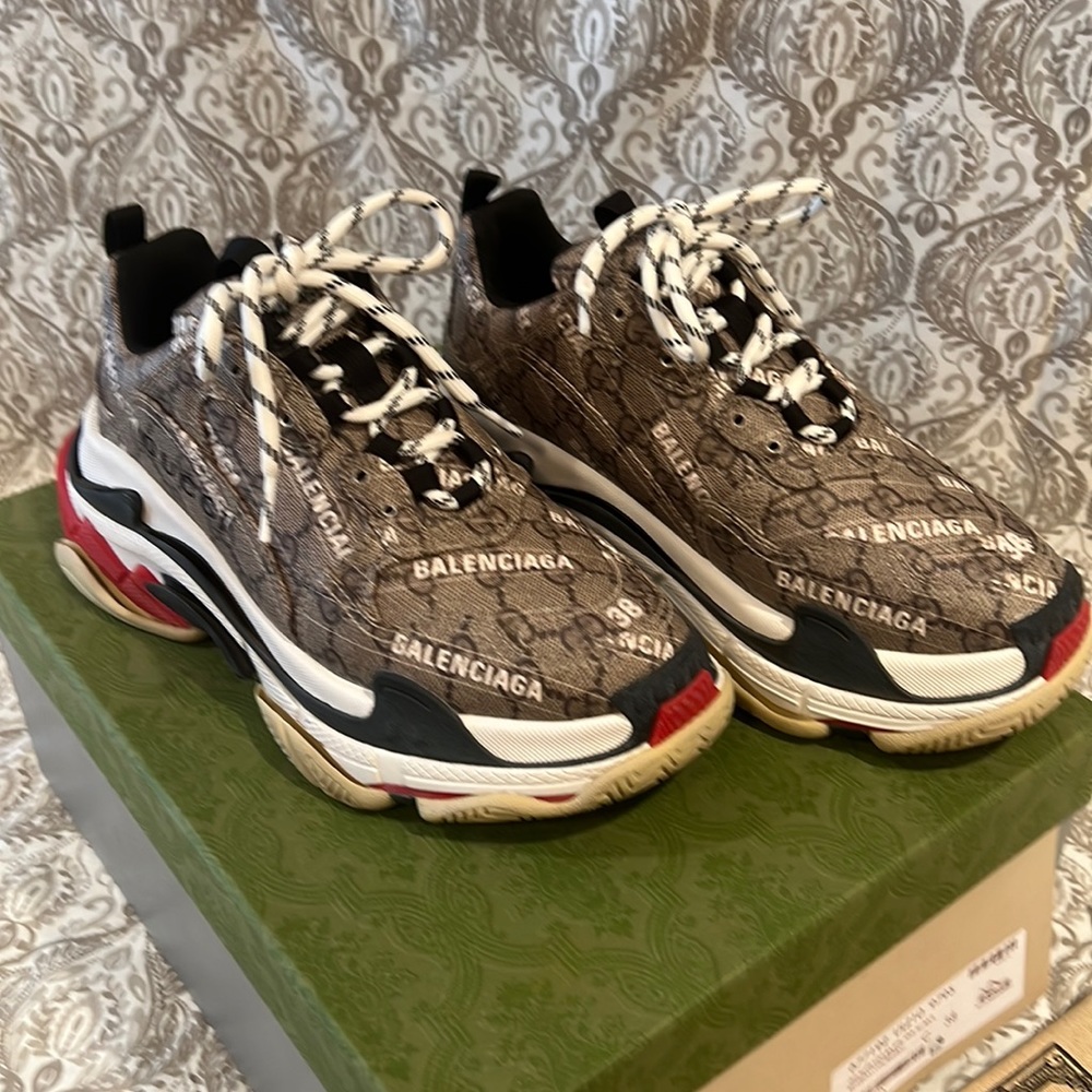 GUCCI BALENCIAGA COLAB SNEAKERS